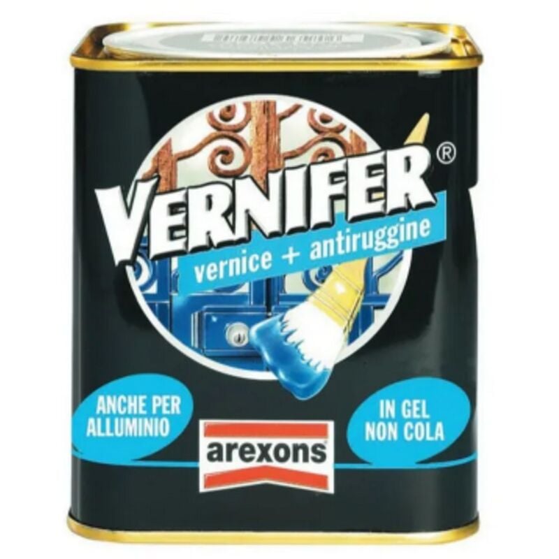 Capaldo - Peinture Vernifer + couleur antirouille antirouille Or 750 ml Application directe Peinture antirouille antirouille a mail