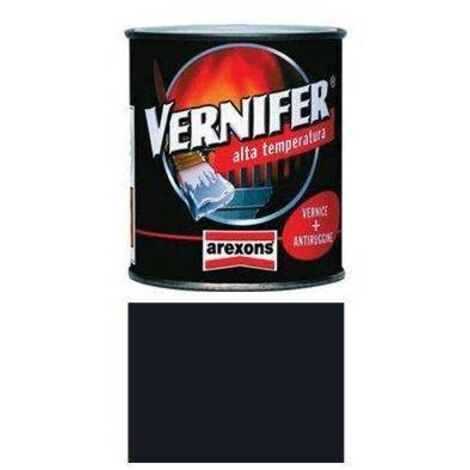 Vernifer e'mail antirouille haute tempe'rature 500 ml noir satine' 4765 re'siste a' des tempe'ratures jusqu'a' 400oC