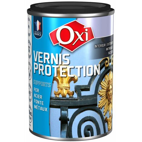 Vernis à effet métal 250ml – Protection et décoration pour métaux peints et non peints – Application intérieure et extérieure – OXI - tal250ml