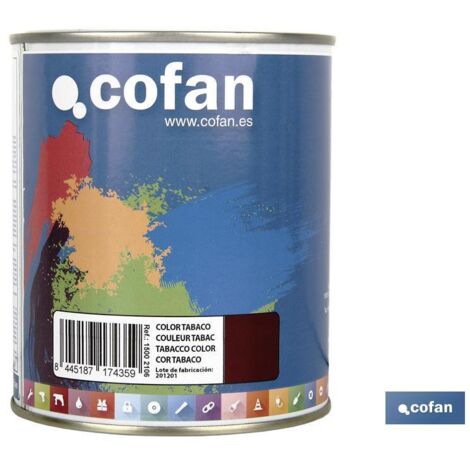 Vernis à ongles synthétique (750 ml) couleur tabac