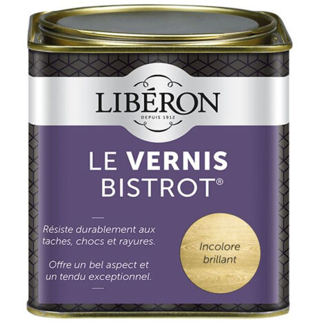 Vernis bistrot 0.5L brillant incolore - LIBERON
