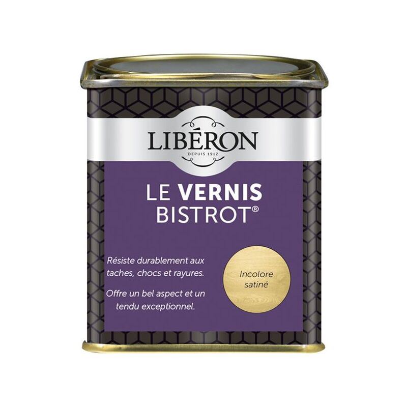 Liberon - Vernis bistrot satin incolore 25 cl