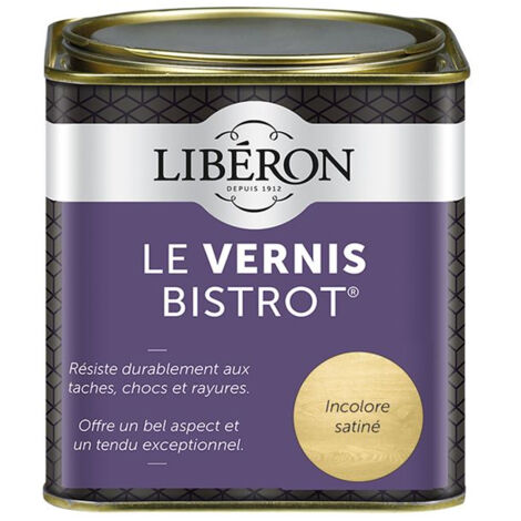 Vernis bistrot 0.5L satiné incolore - LIBERON