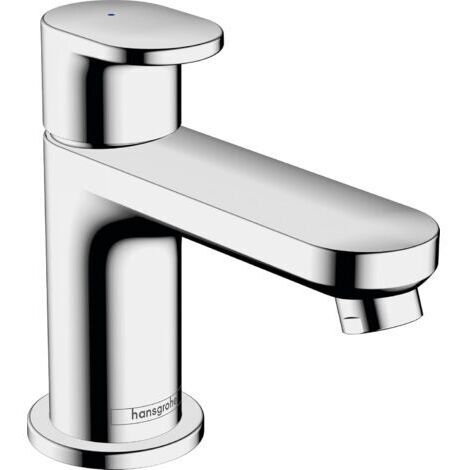 Vernis Blend - Mitigeur de lavabo eau froide sans tirette ni vidage, Robinet de salle de bain avec hauteur sous bec 59 mm, économie d'eau (EcoSmart), Chromé, 71583000