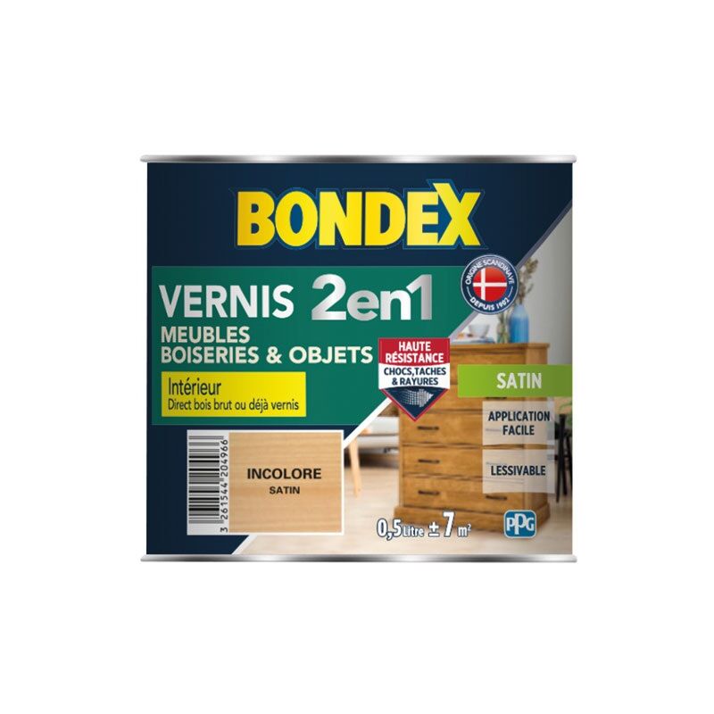 Bondex - Vernis incolore satin 500 ml