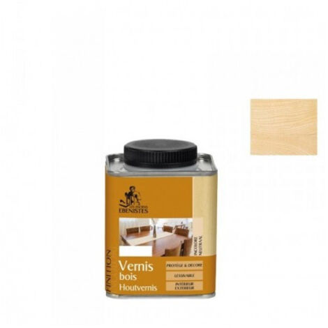 Vernis bois satin 250ml chene fonce - LES ANCIENS EBENISTES
