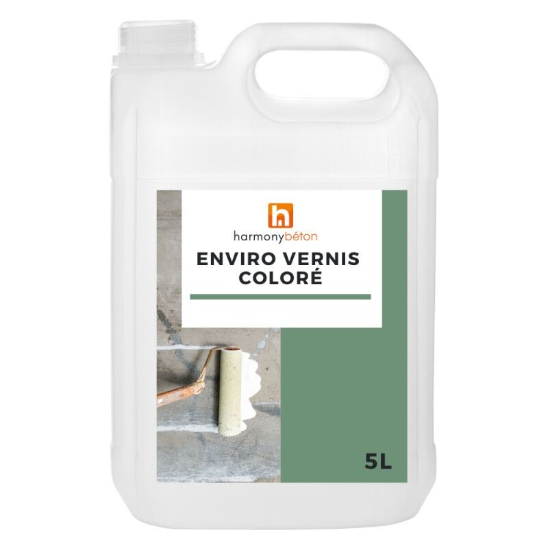 Vernis coloré pour béton - Marron clair 5 L - Harmony Béton