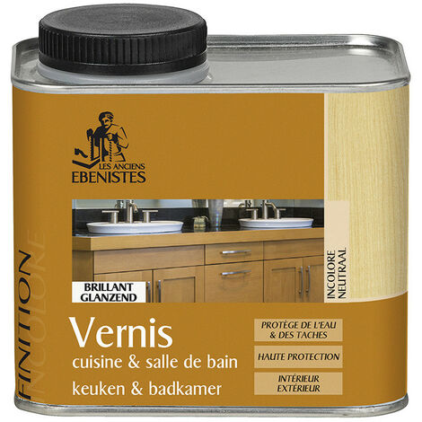 LES ANCIENS EBENISTES Vernis Cuisine & Bain450ml - LES ANCIENS EBENISTES