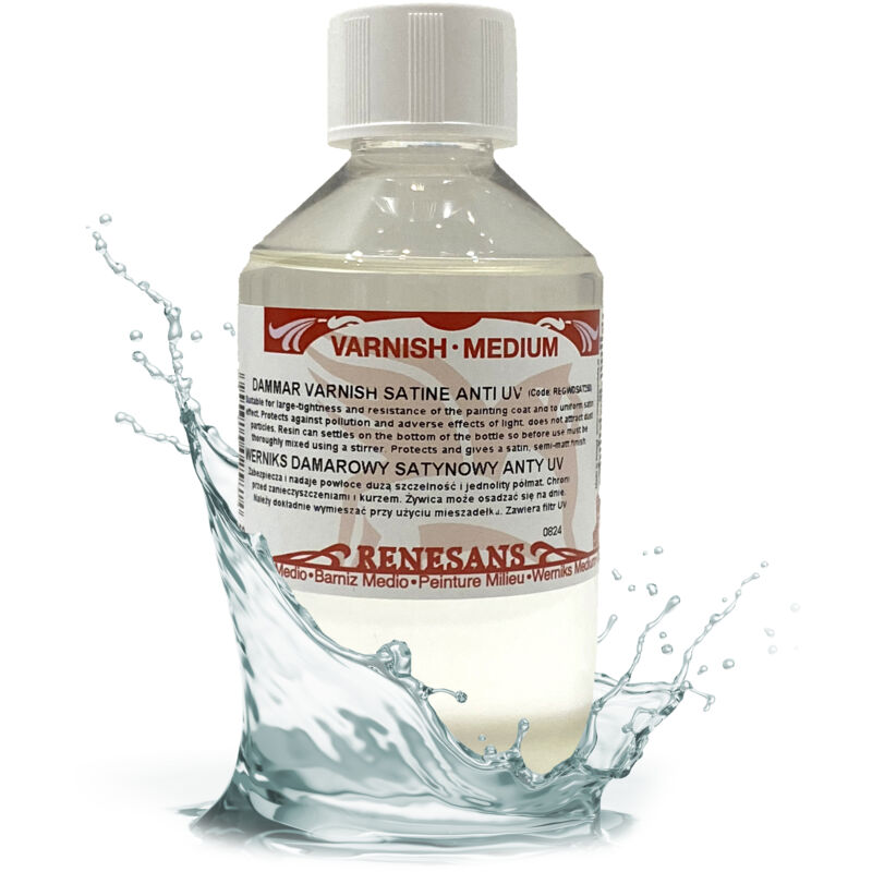 Vernis damar final professionnel Renesans ANTI UV SATIN 250ml