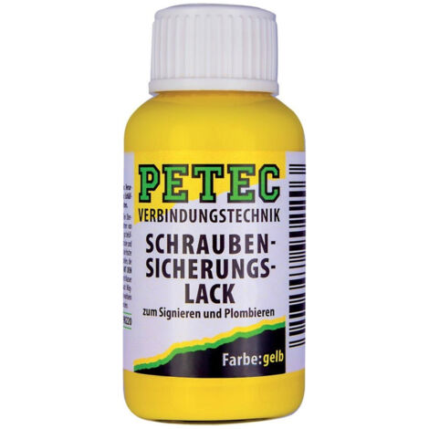 Vernis de fermeture 'Š¢ vis jaune, 20 ml