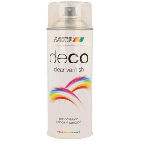 VERNIS DECO TRANSPARENT BRILLANT AEROSOL 400ML DUPLI COLOR
