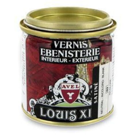 Vernis Ebénisterie LOUIS XIII Satiné, 1 litre INCOLORE