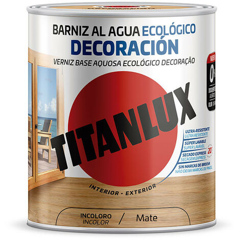 Vernis écologique à base d'eau Décoration Mate Titanlux