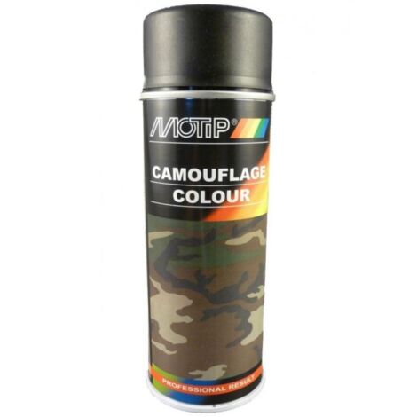 Vernis en aérosol Motip CAMOUFLAGE RAL 9021 400 ml