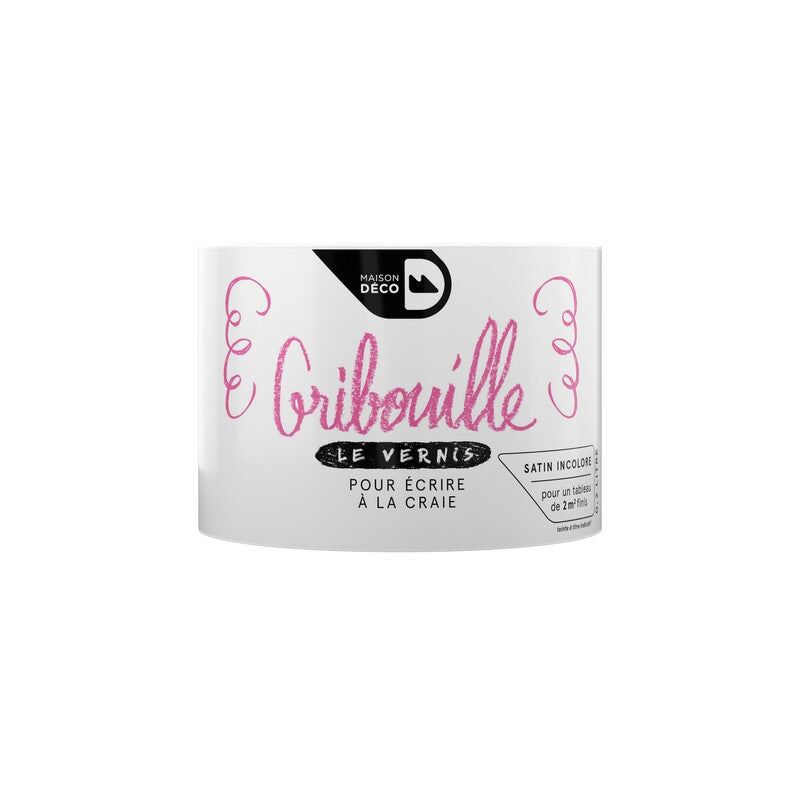 Maison Deco - Vernis Gribouille incolore mat, 0.2 l