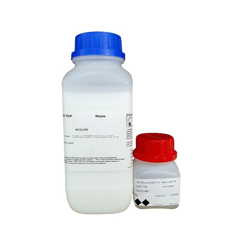 Vernis incolore defi top forte protection sols et murs en béton mat Conditionnement: 5 Litres