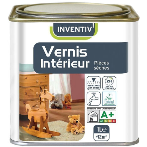 Vernis Intérieur Pièces Sèches - INVENTIV - Protection Durable & Séchage Rapide