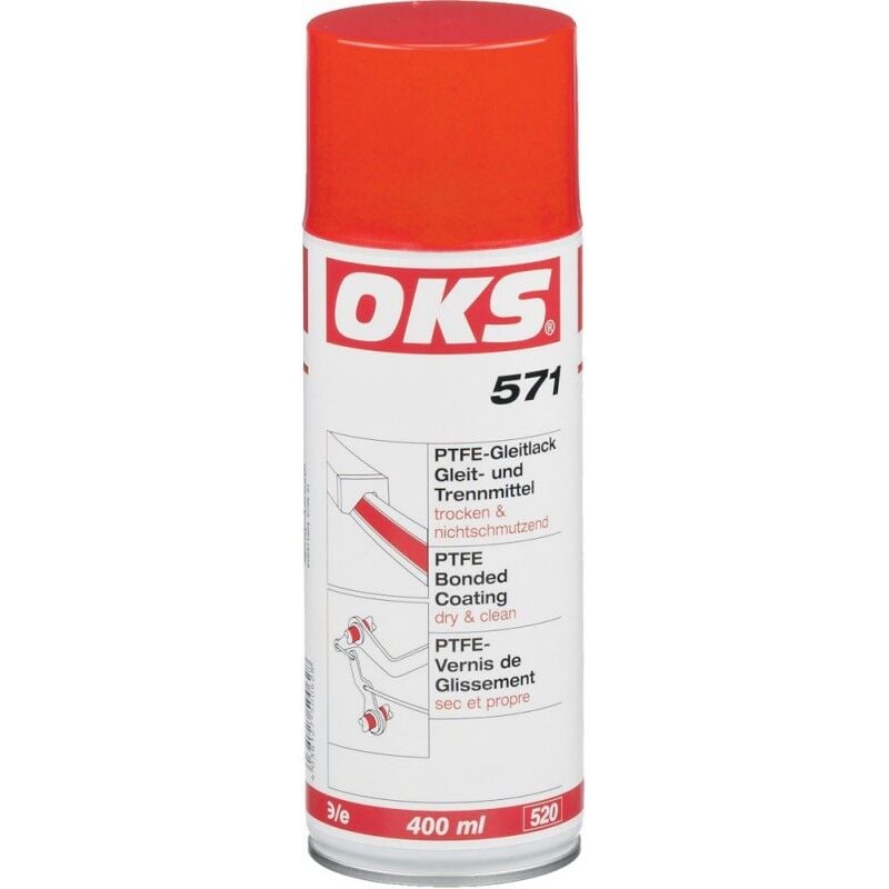 OKS - Vernis lubrifiant ptfe 571, Bombe aerosol 400 ml (Par 12)