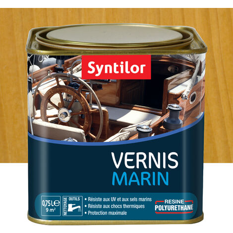 Vernis marin incolore Syntilor: brillant, mat ou satiné - plusieurs modèles disponibles