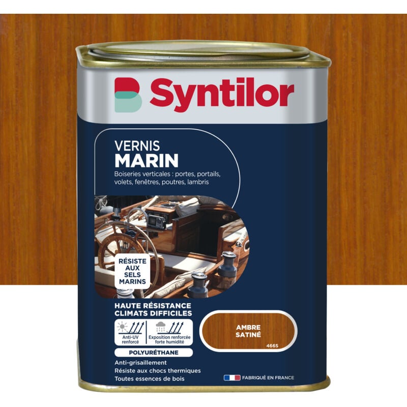 Syntilor - Vernis Marin 1L Satiné Ambré