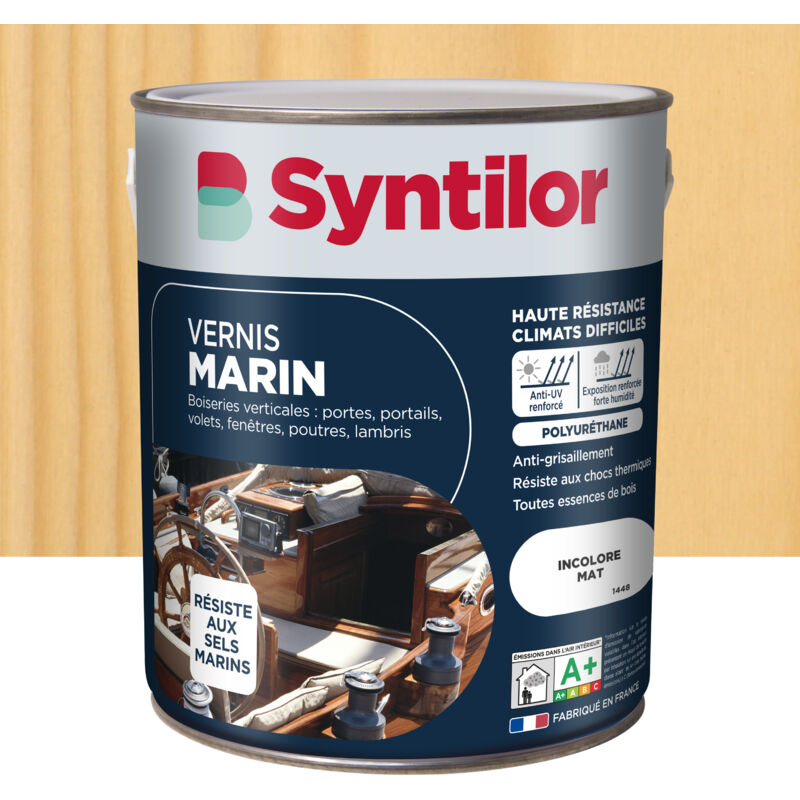 Vernis Marin Syntilor 2,5L Mat Incolore - Incolore