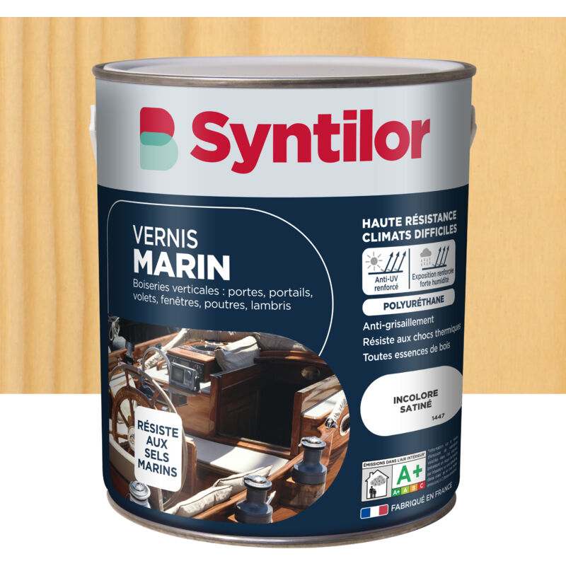 Syntilor - Vernis Marin 2,5L Satiné Incolore