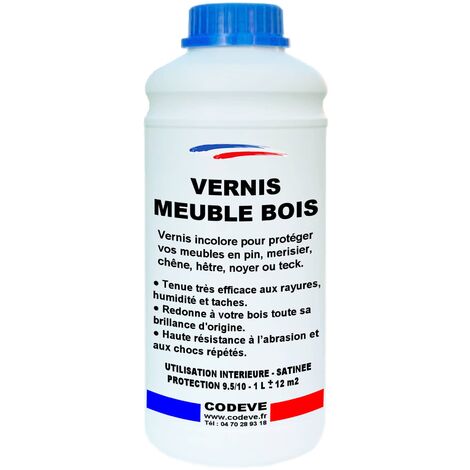 Vernis meuble et objet LUXENS, incolore mat, 0.75l