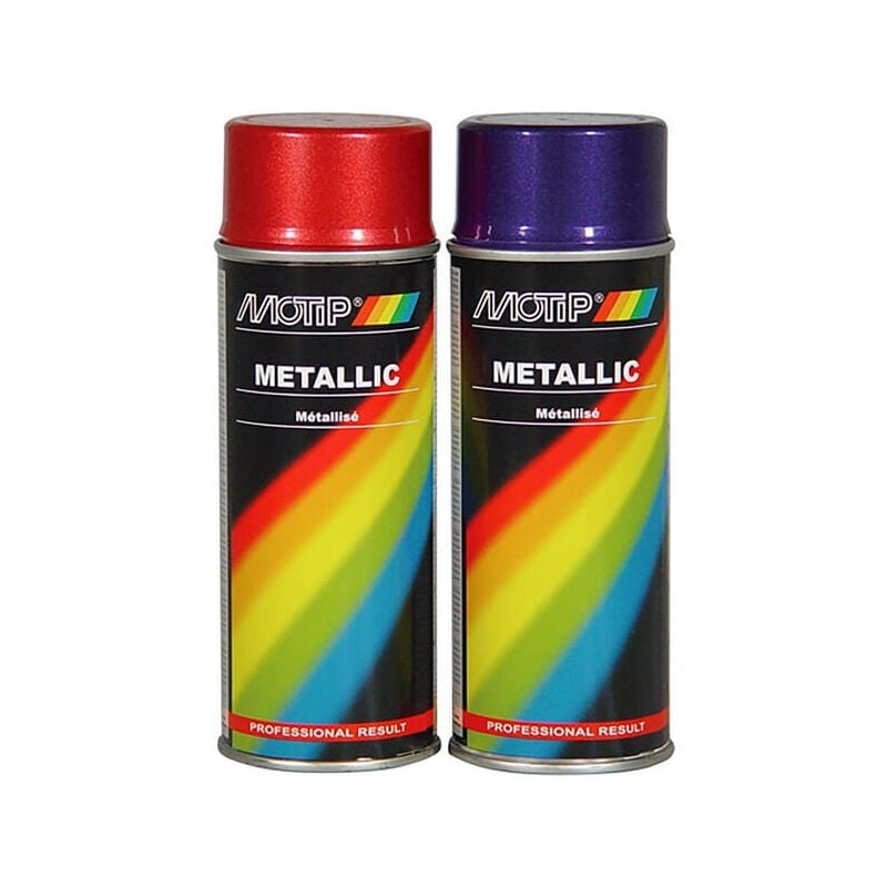 Motip - Vernis métallique rouge 400mL 04045