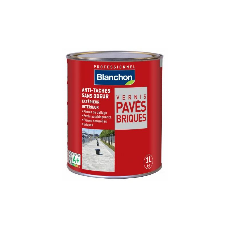 Vernis pavés briques incolore mat - 1L