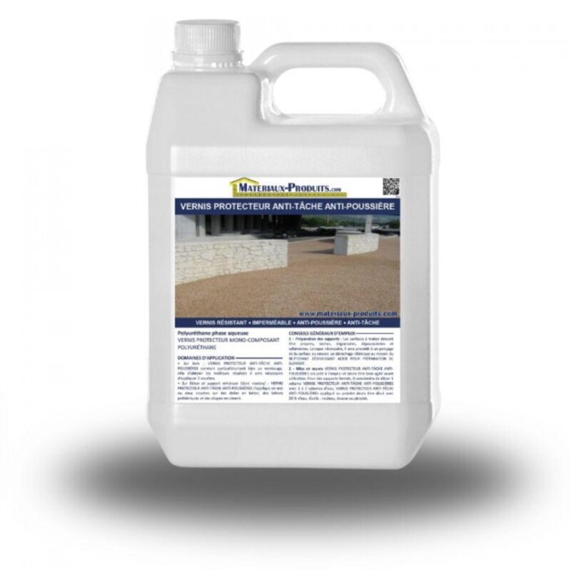 Matpro - Vernis protecteur anti-tâche anti-poussiere intérieur extérieur - 2.1 Kg Incolore