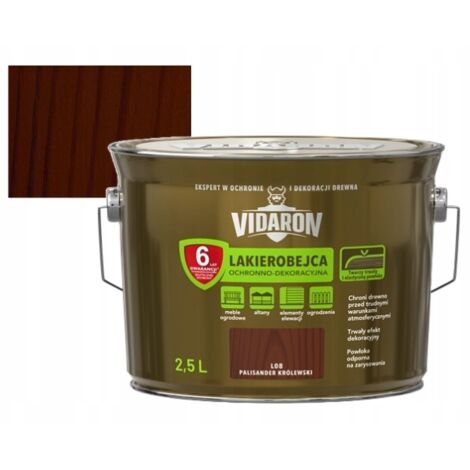Vernis protecteur et décoratif lasure palissandre royal 2,5l