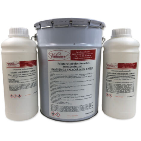 Vernis Protecteur OMNIVERNIS VALMOUR, 5 kg Incolore Brillant