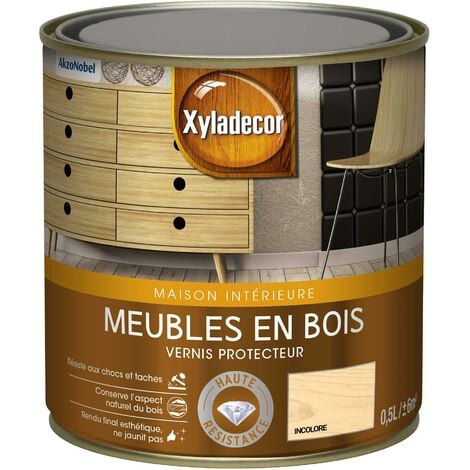 Vernis Meuble Bois VM500 - Polyuréthane / Incolore / Mat - Anova Bois -  Anova Bois