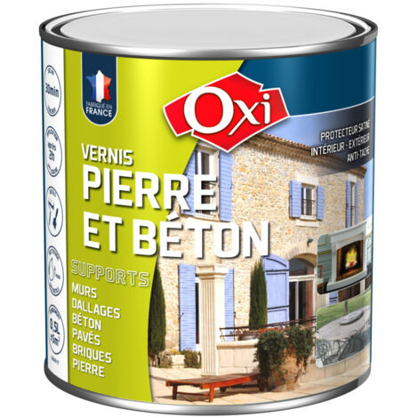 Vernis satiné pierre 0.5 litre - OXI