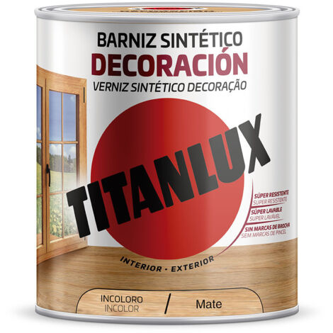 Vernis Synthétique Décoration Mat InColoro 4L Titanlux