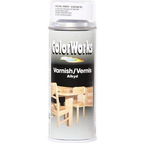VERNIS TRANSPARENT BRILLANT 400ML COLORWORKS