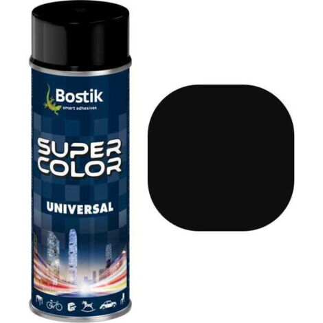 Vernis universel en spray 400 ml noir mat 9005