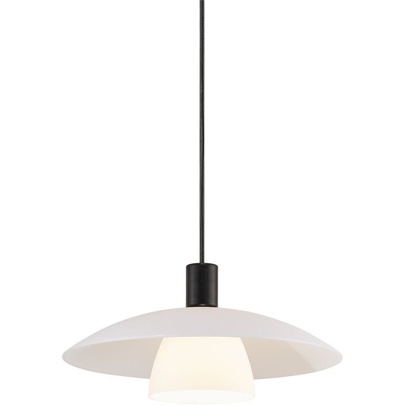 Suspension verona Verrerie Noir, H.18.8 - IP20 - E27 / Nordlux Intérieur