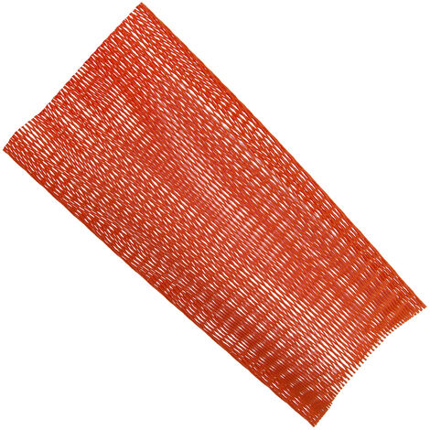 Verpackungsnetz (Meterware) Netzschlauch Schutznetz Ø 100-200mm orange