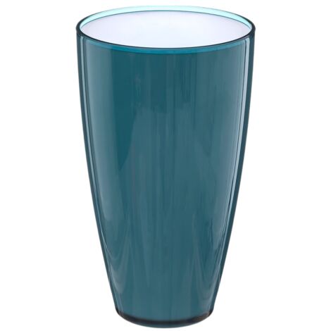 Verre 14 cm Collection Pastel bleu petrole