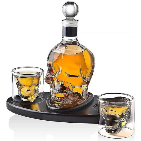 Verre à liqueur créatif en forme de crâne - 1000 ml