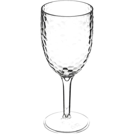 Verre à vin, boissons froides ESTIVA, plastique, transparent, 350 ml