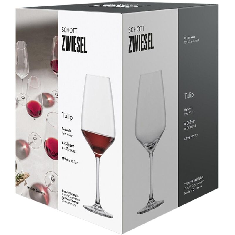 Schott Zwiesel Rotweingläser Tulip 497 ml 4er Set
