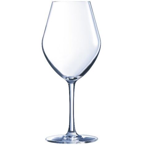 Verre à vin sur pied transparent - Chef & Sommelier - Q6890