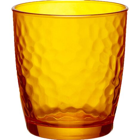 Verre Bormioli Rocco orange ligne Palatina