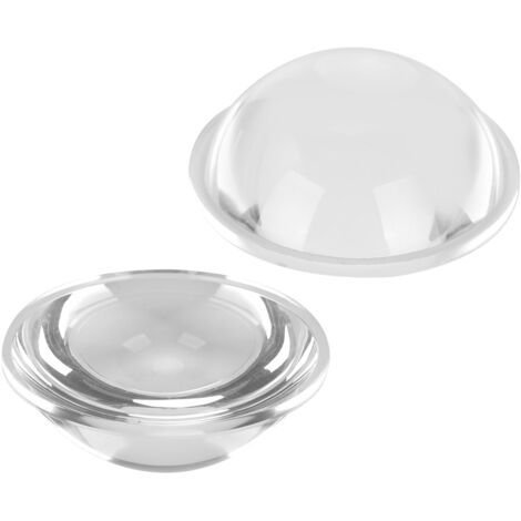 Verre de loupe LED convexe 60mm pour projecteur d'ambiance et éclairage décoratif