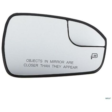 Verre de miroir chauffant avec plaque de support, Compatible avec Fusion 2013 – 20 cté droit gauche G5AD,right
