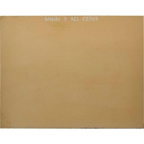 Verre de protection de soudeur, a couche réfléchissante, Dimensions : 90 x 110 mm, Niveau de protection DIN 11 (par 10)