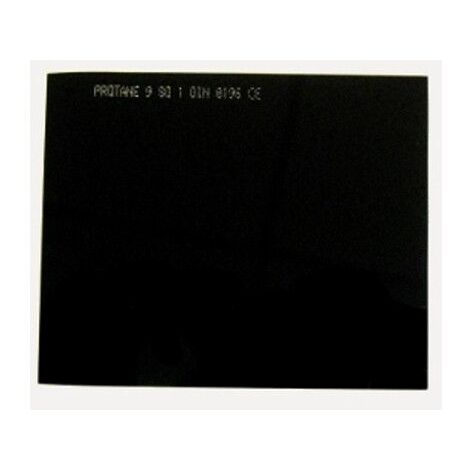 Verre de protection PROTANE® 110x90mm teinte 11 – Obscurcissement max 11 – Protection contre rayonnements UV et IR – Soudo Metal