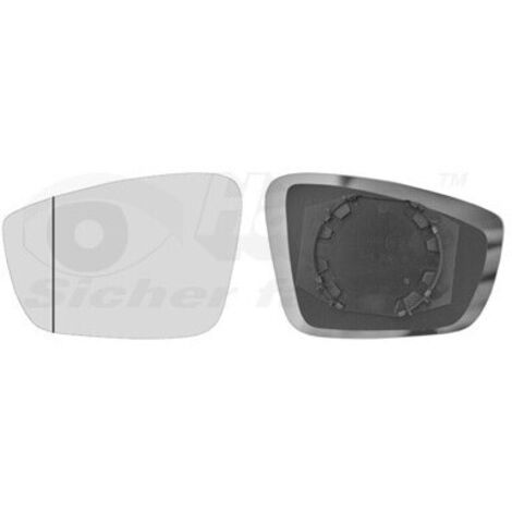 Verre de rétroviseur gauche Volkswagen Up 11-16